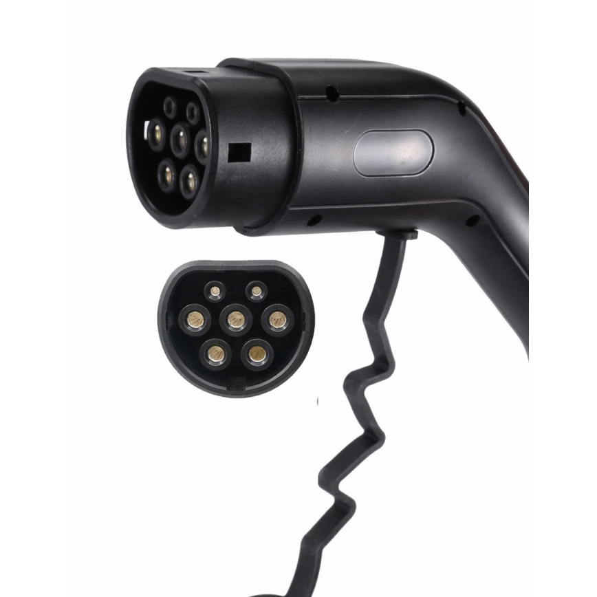 Travel charging station for electric cars EV/PHEV AC Type 2 16A/400V 22kW IP55 7m + adapter 230V 3,7kW + case