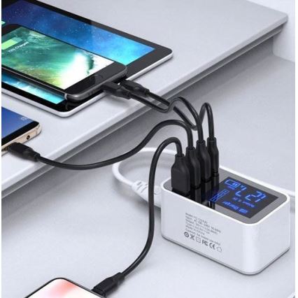Charging station 3xUSB A + 1xUSB C