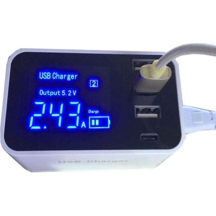 Charging station 3xUSB A + 1xUSB C