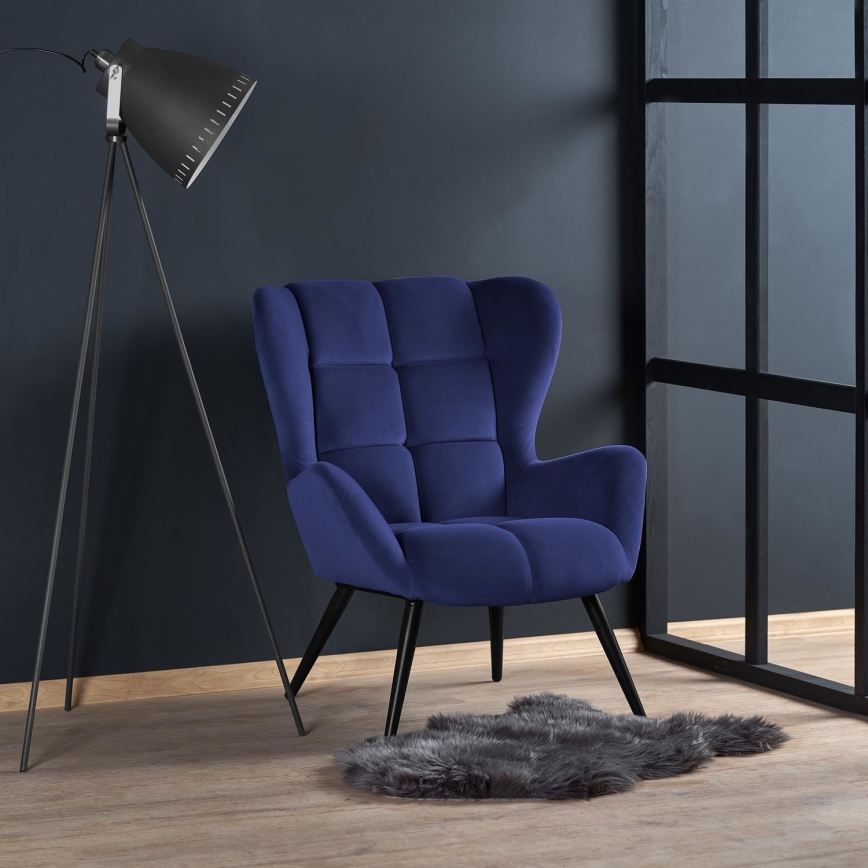 CHATEU Armchair in Dark Blue