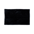 CHENILLE Non-Slip Bath Mat 50 x 80 cm, Black