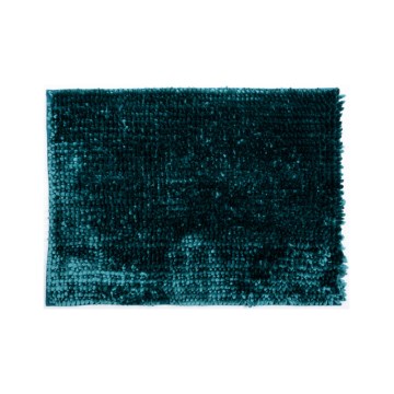 CHENILLE Non-Slip Bath Mat 50 x 80 cm, Turquoise