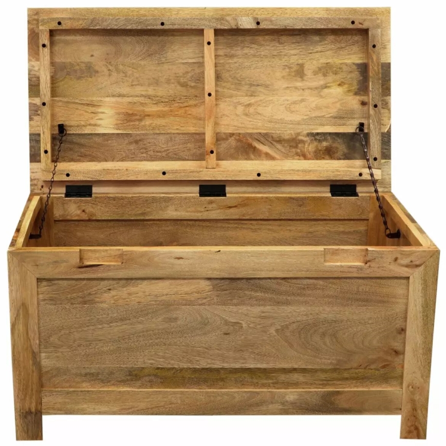 Chest HINA 45x90 cm solid wood/mango tree