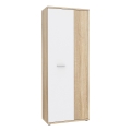 Chest/Shoe Cabinet SIMO Sonoma Oak/White