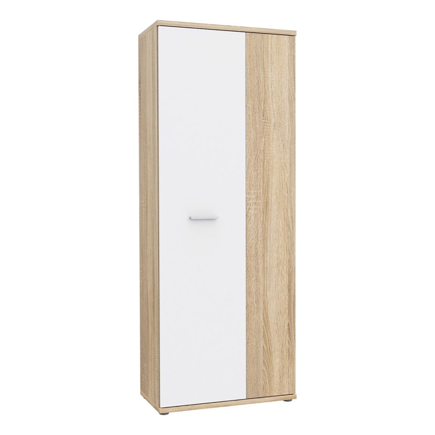 Chest/Shoe Cabinet SIMO Sonoma Oak/White