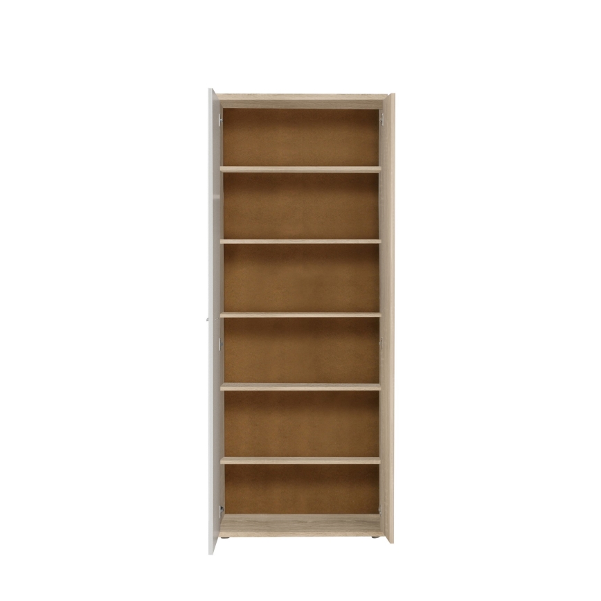 Chest/Shoe Cabinet SIMO Sonoma Oak/White