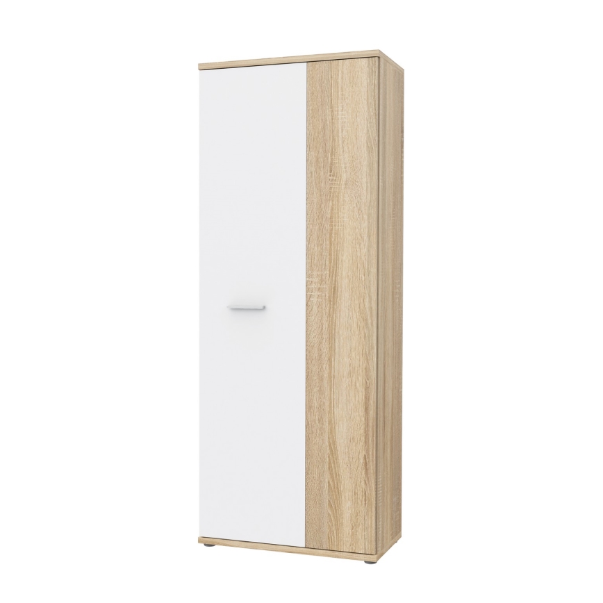 Chest/Shoe Cabinet SIMO Sonoma Oak/White