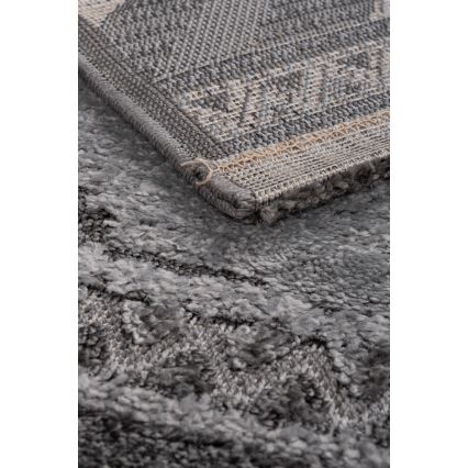 CHIARA Outdoor Rug 80×150 cm, Gray