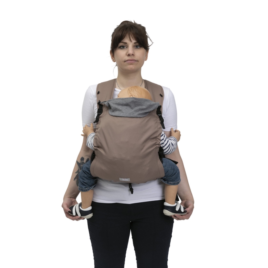 Chicco - Baby carrier SKIN FIT brown