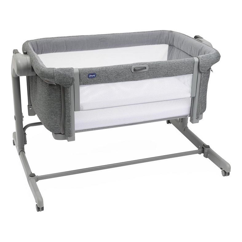 Chicco - Baby crib 2in1 2v1 NEXT2ME MAGIC EVO dark grey