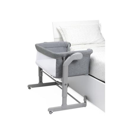 Chicco - Baby crib 2in1 2v1 NEXT2ME MAGIC EVO dark grey
