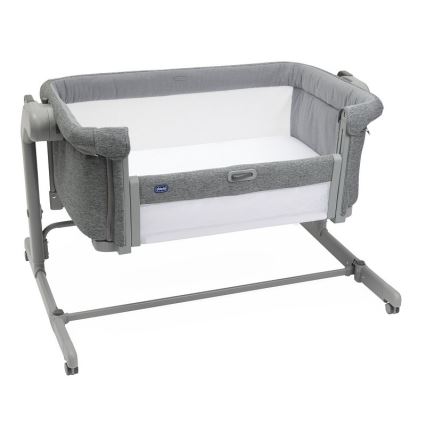 Chicco - Baby crib 2in1 2v1 NEXT2ME MAGIC EVO dark grey