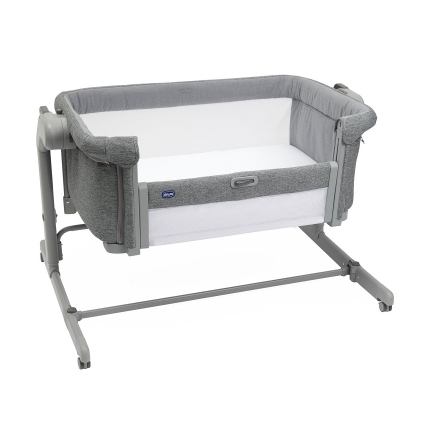 Chicco - Baby crib 2in1 2v1 NEXT2ME MAGIC EVO dark grey