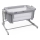 Chicco - Baby crib 2in1 2v1 NEXT2ME MAGIC EVO light grey