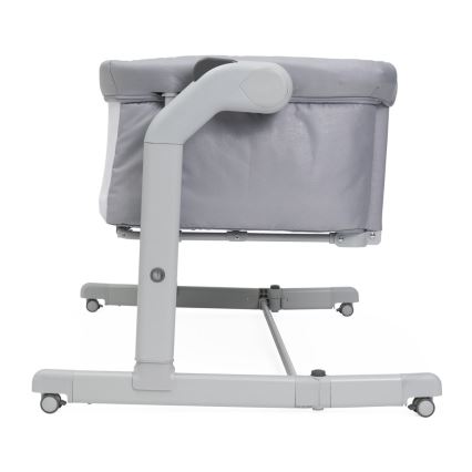 Chicco - Baby crib 2in1 2v1 NEXT2ME MAGIC EVO light grey