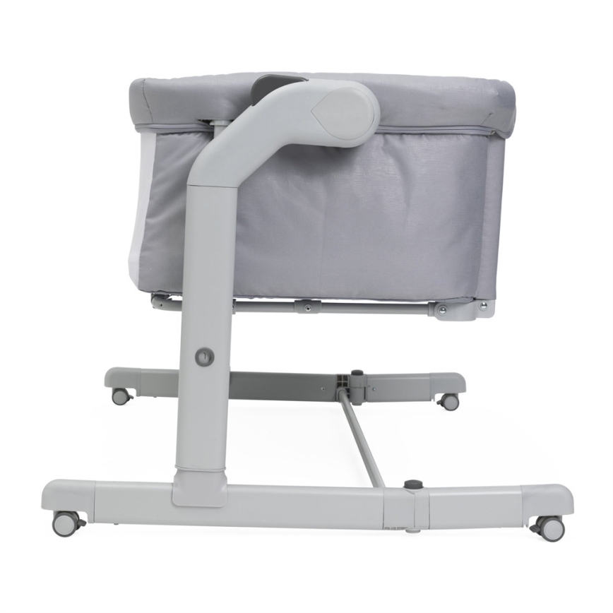 Chicco - Baby crib 2in1 2v1 NEXT2ME MAGIC EVO light grey