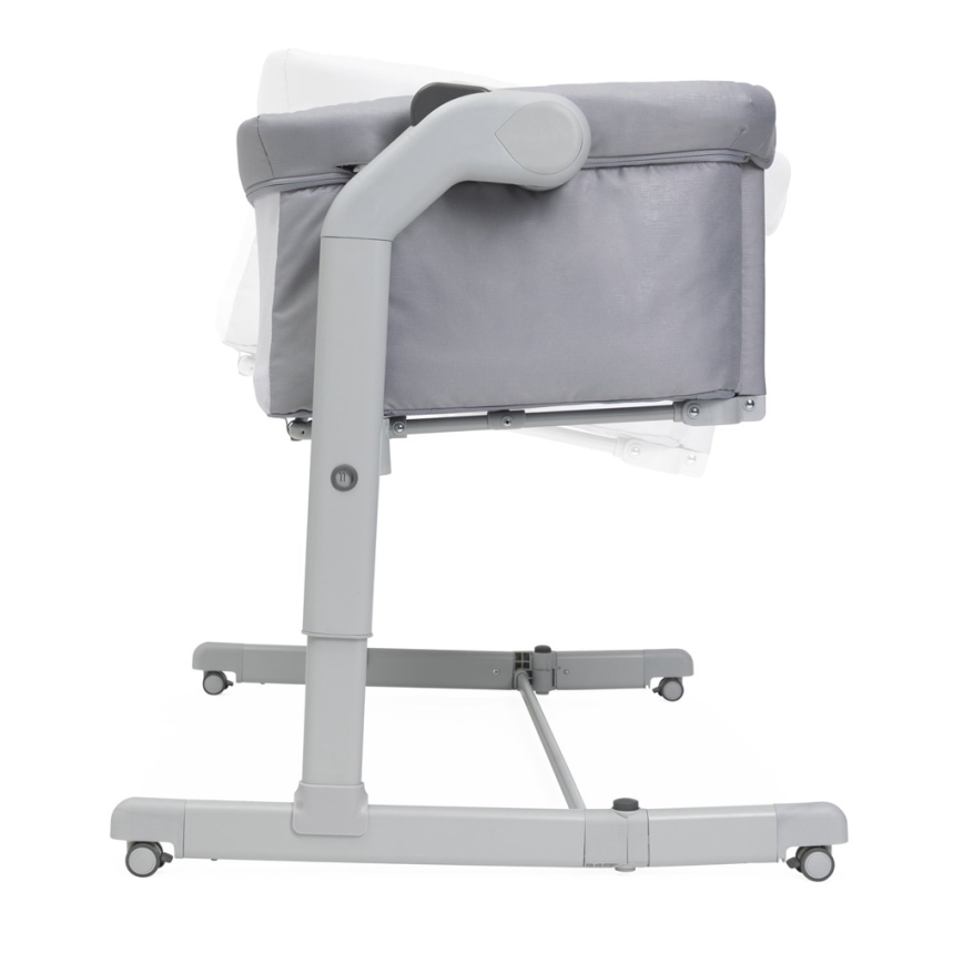 Chicco - Baby crib 2in1 2v1 NEXT2ME MAGIC EVO light grey