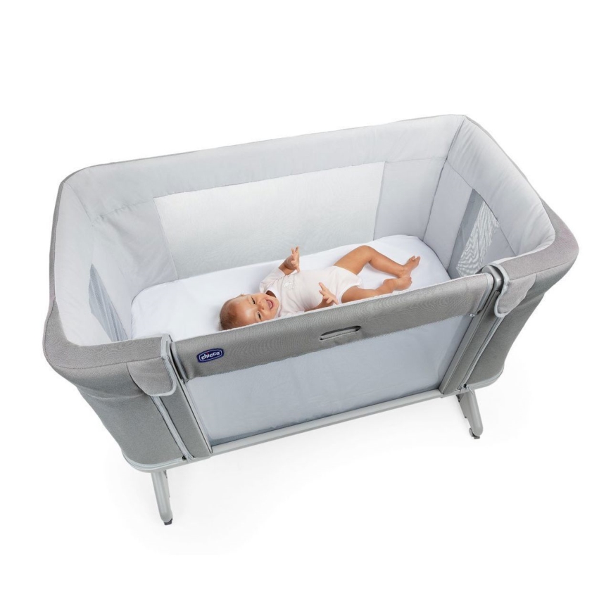 Chicco - Baby crib 3in1 3v1 NEXT2ME FOREVER dark grey