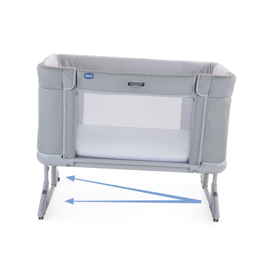 Chicco - Baby crib 3in1 3v1 NEXT2ME FOREVER dark grey