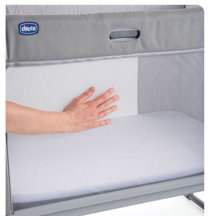 Chicco - Baby crib 3in1 3v1 NEXT2ME FOREVER dark grey