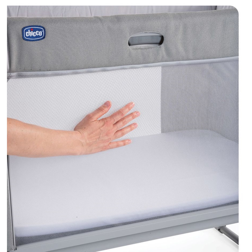 Chicco - Baby crib 3in1 3v1 NEXT2ME FOREVER dark grey