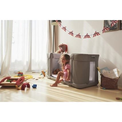 Chicco - Baby crib 3in1 3v1 NEXT2ME FOREVER light grey