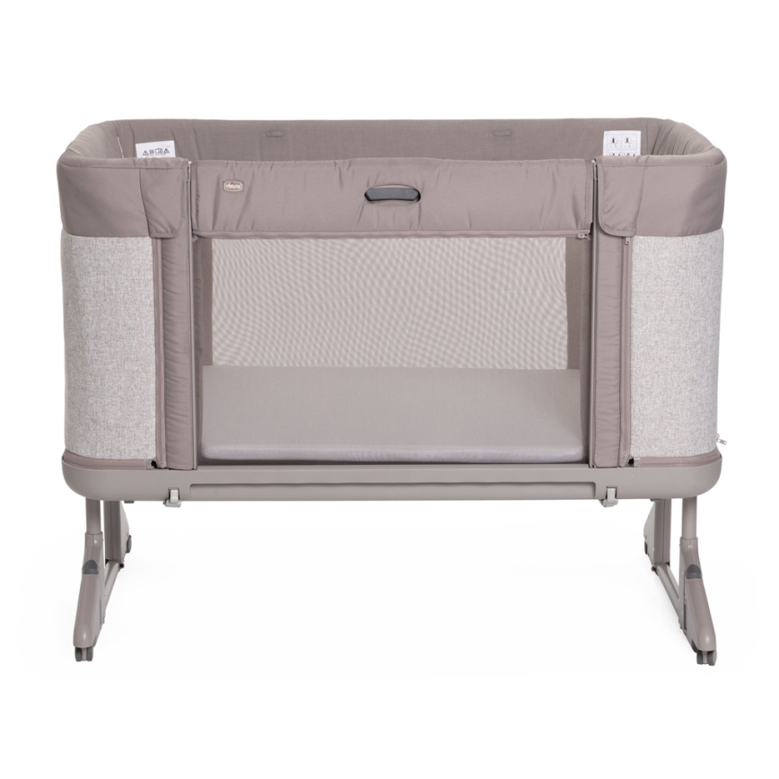 Chicco - Baby crib 3in1 NEXT2ME FOREVER grey