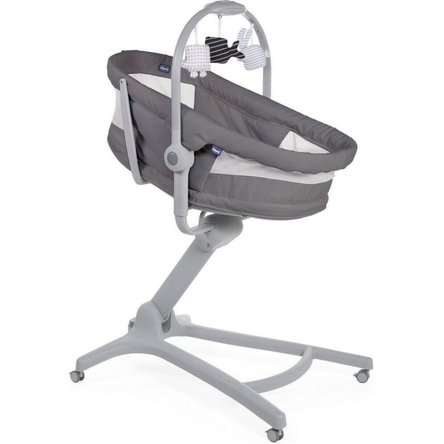 Chicco - Baby crib 4in1 BABY HUG dark grey