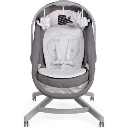 Chicco - Baby crib 4in1 BABY HUG dark grey