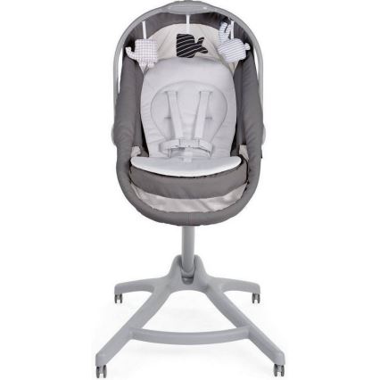 Chicco - Baby crib 4in1 BABY HUG dark grey