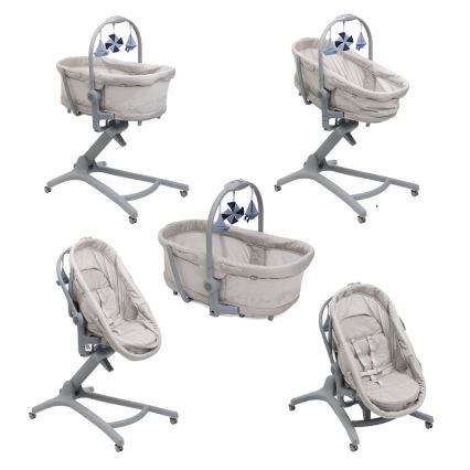 Chicco - Baby crib 5in1 BABY HUG PRO beige