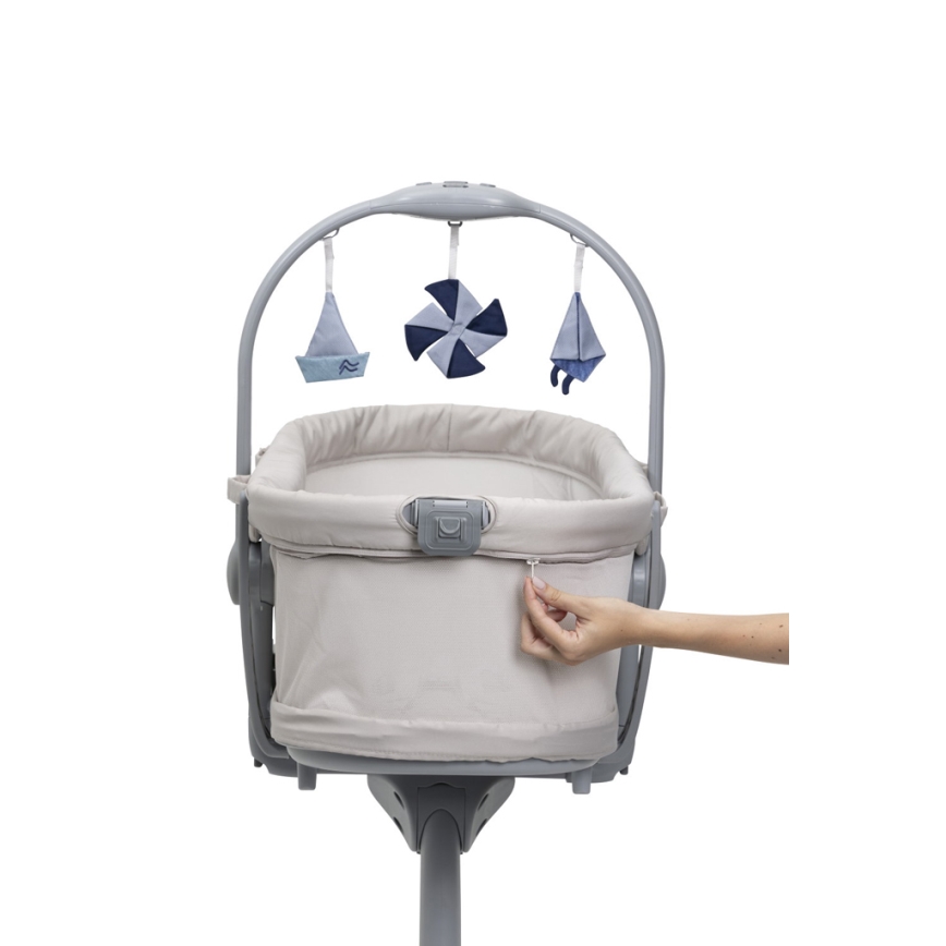 Chicco - Baby crib 5in1 BABY HUG PRO beige