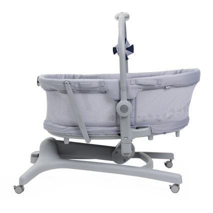 Chicco - Baby crib 5in1 BABY HUG PRO grey