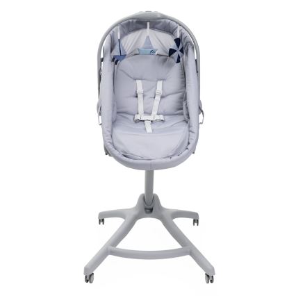 Chicco - Baby crib 5in1 BABY HUG PRO grey
