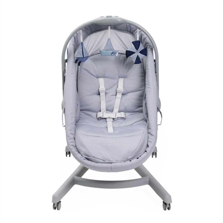 Chicco - Baby crib 5in1 BABY HUG PRO grey