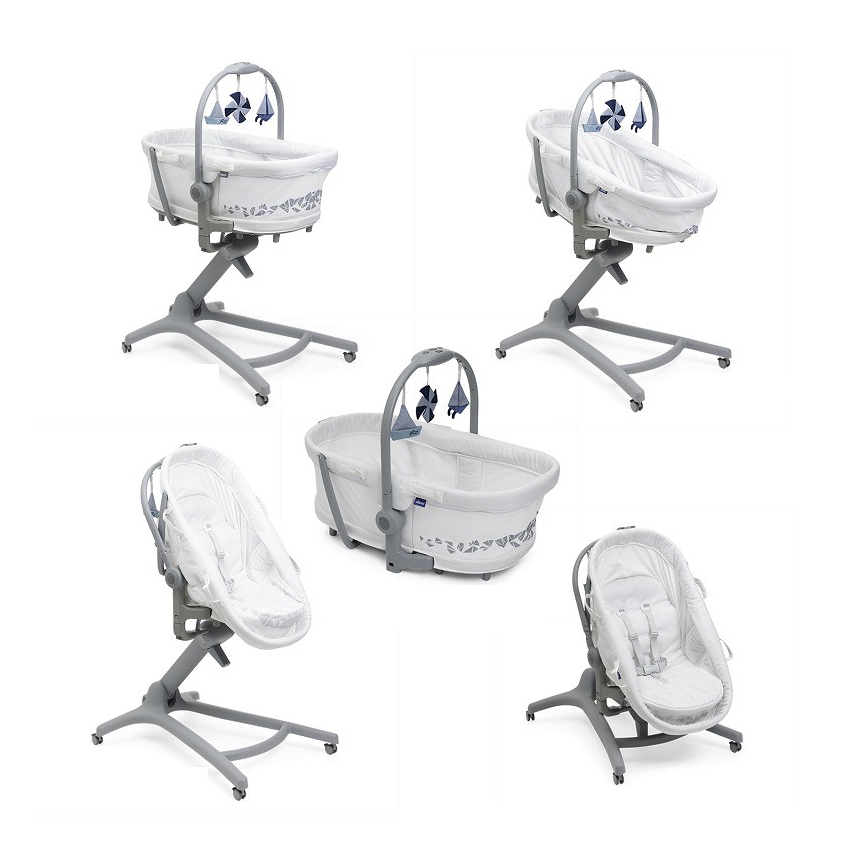 Chicco - Baby crib 5in1 BABY HUG PRO white