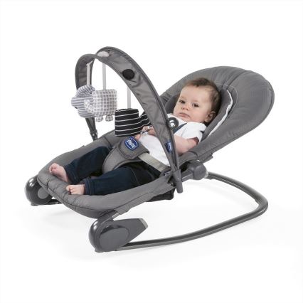 Chicco - Baby rocker HOOPLA dark grey