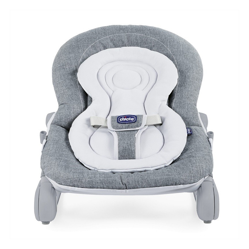 Chicco - Baby rocker HOOPLA grey/white