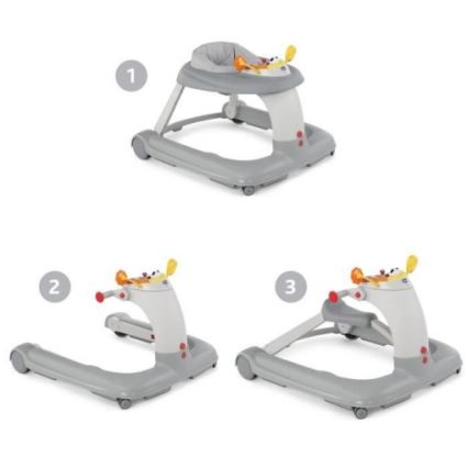 Chicco - Baby walker 1-2-3 grey