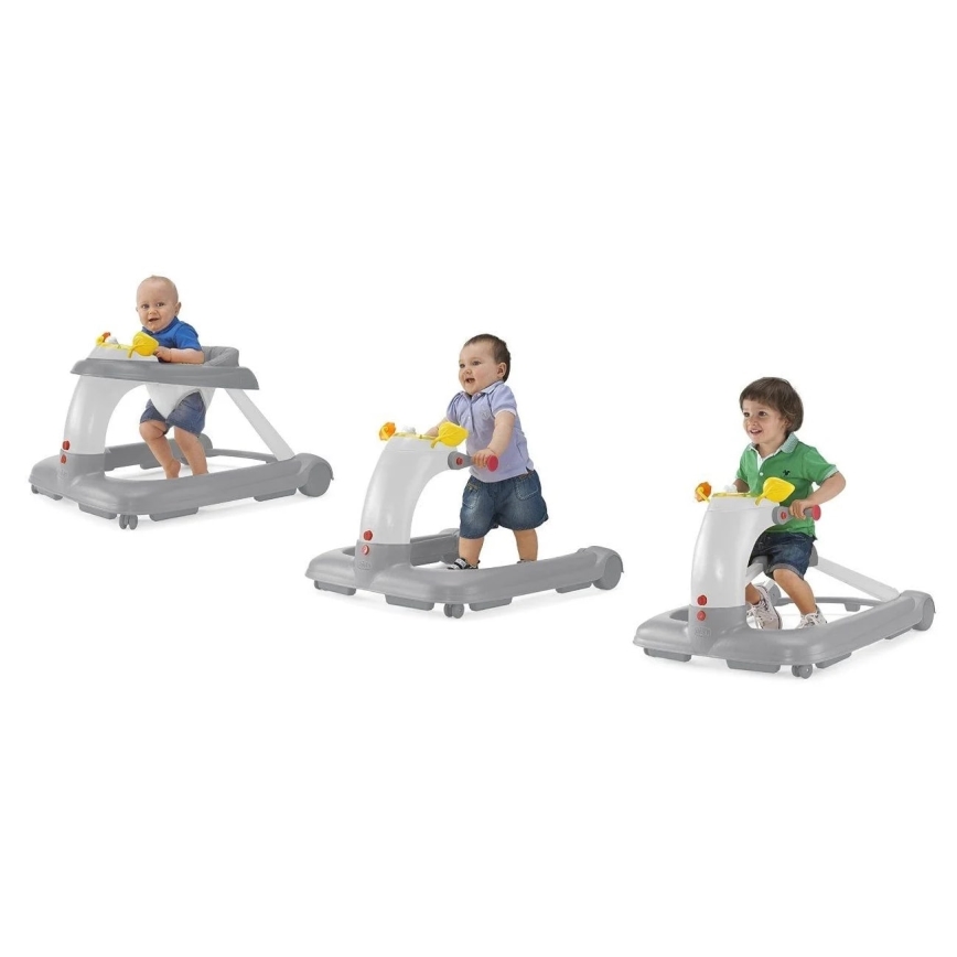 Chicco - Baby walker 1-2-3 grey