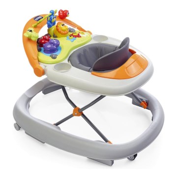 Chicco - Baby walker WALKY TALKY 2xAA grey