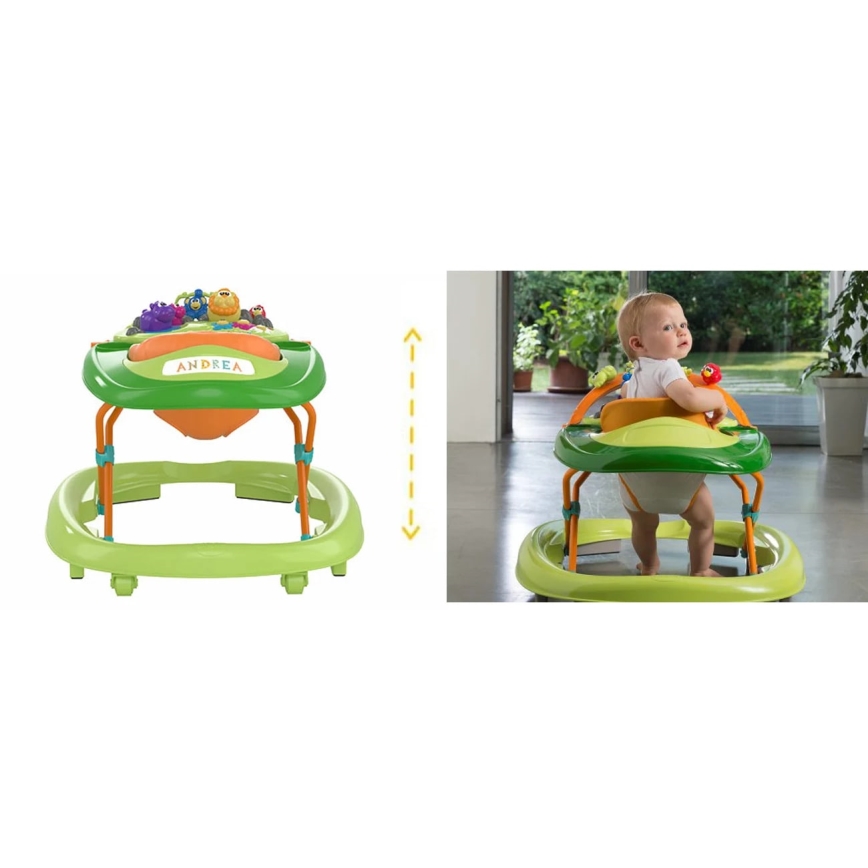 Chicco - Baby walker WALKY TALKY green