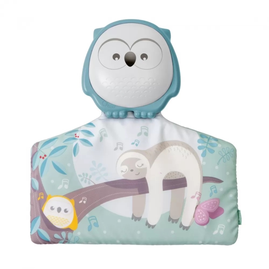 Chicco - Children's blanket for playing 2in1 owl