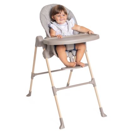 Chicco - Children's dining chair Polly Essential - grey/brown