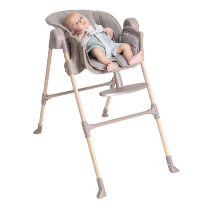 Chicco - Children's dining chair Polly Essential - grey/brown