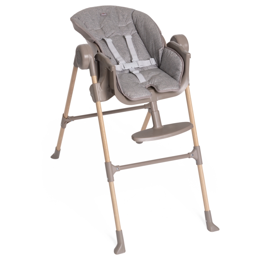 Chicco - Children's dining chair Polly Essential - grey/brown