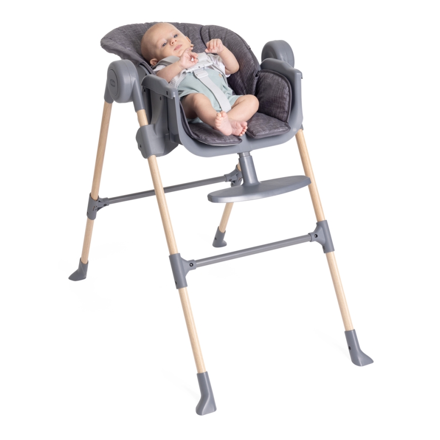 Chicco - Children's dining chair Polly Essential - grey