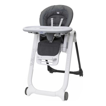 Chicco - Children's dining chair Polly Magic Relax grey