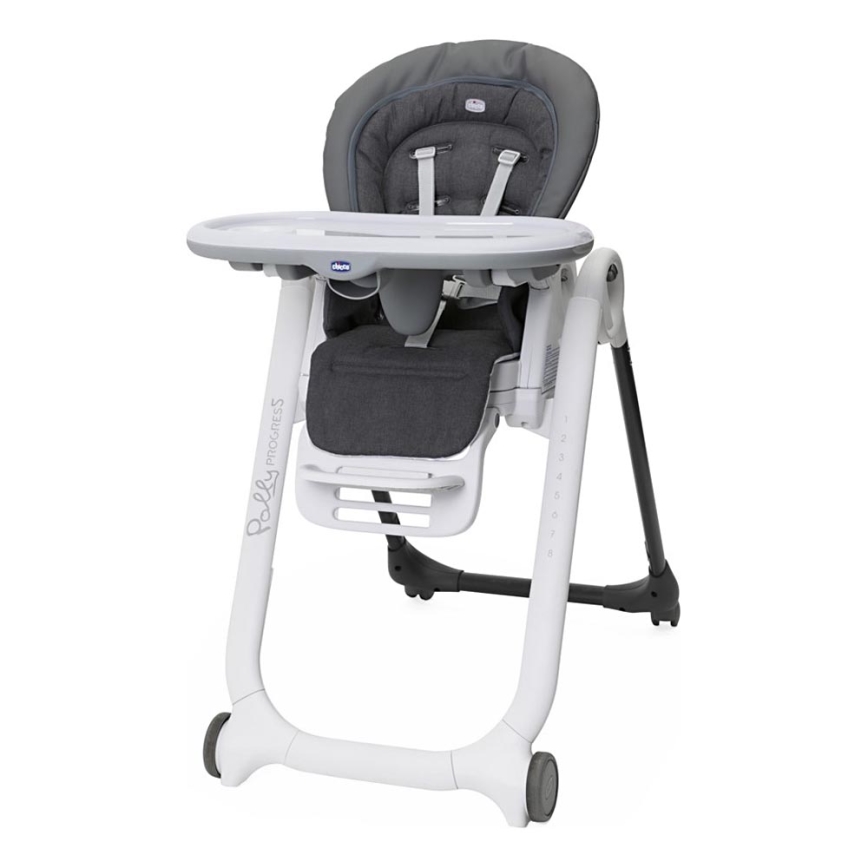 Chicco - Children's dining chair Polly Magic Relax grey