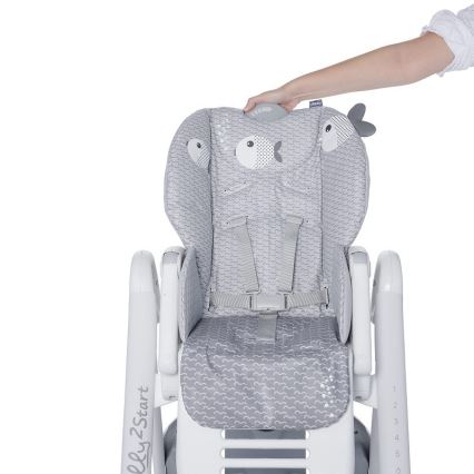 Chicco - Children's dining chair Polly2Start - Dots